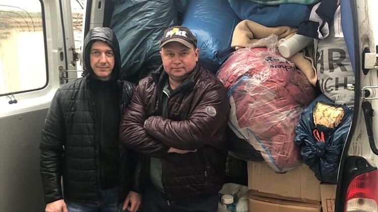 Weißenburger Hilfskonvoi in Ukraine beschossen - ein Mensch stirbt
