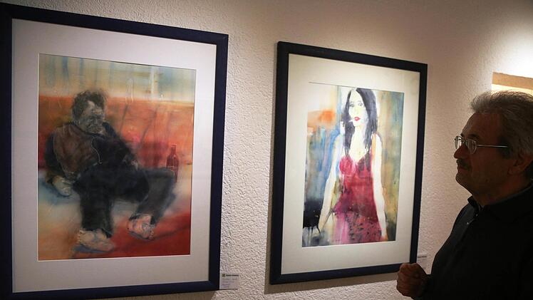 "Femme Fatale" (rechts) sowie "Der Mann aus dem Milieu" Foto: Franz Galster