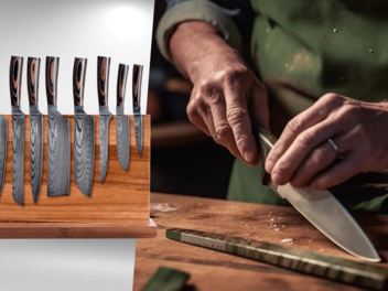 Bis zu 60 Prozent sparen Hobby-Köche jetzt bei den hochwertigen Messer-Sets von Küchenkompane.