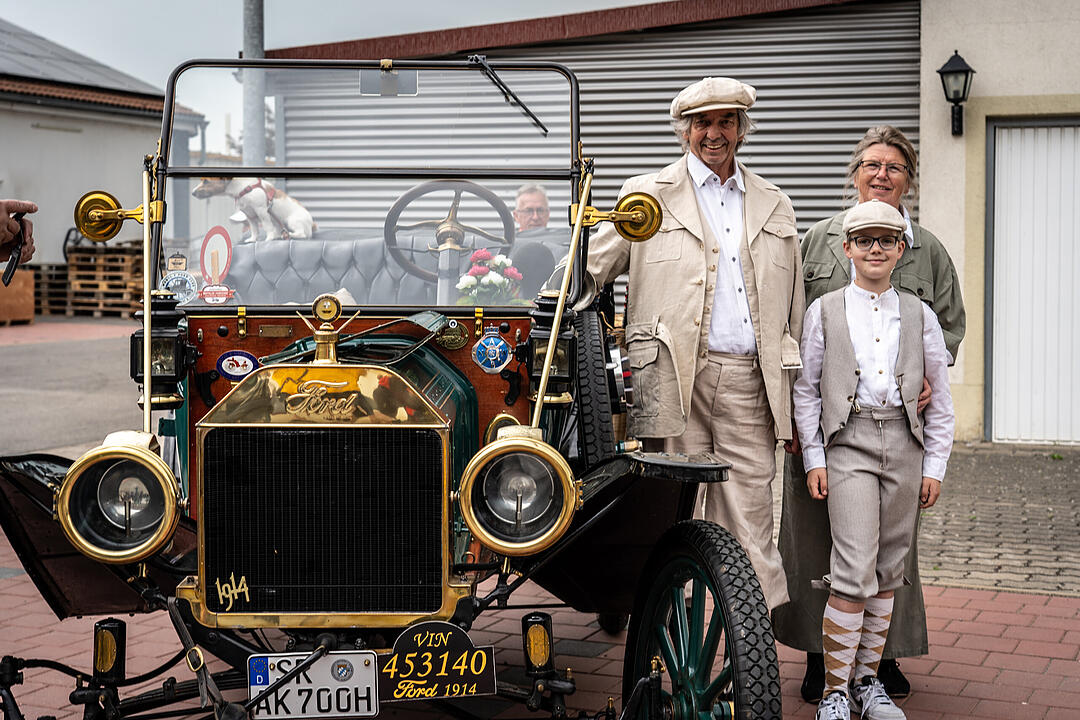Einzigartige, historische Automobile aus der Vorkriegszeit konnten bewundert werden!