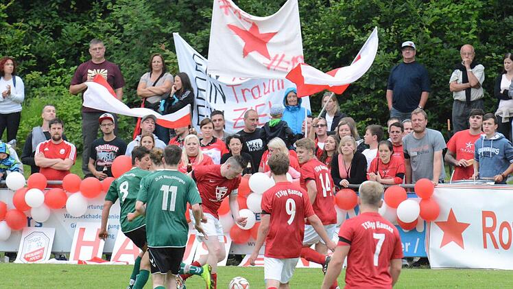 Relegation TSVgg Hausen - DJK Weichtungen. Foto: ssp