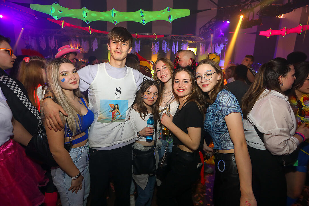 Beste Partystimmung in der Stadthalle