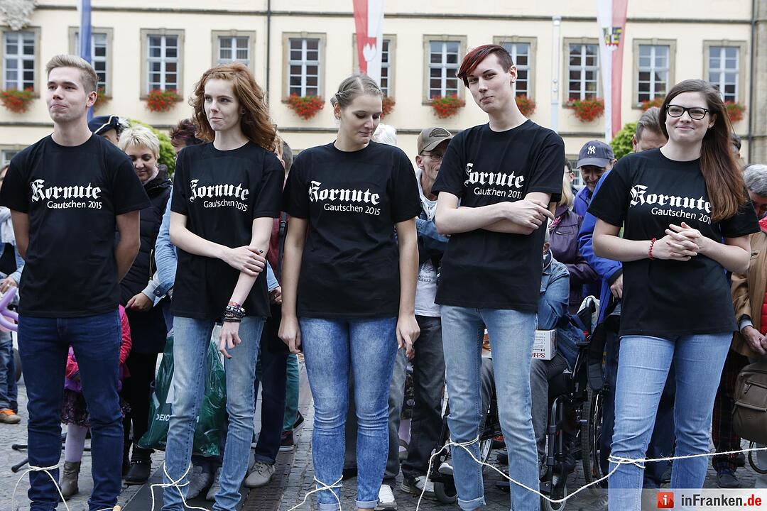 Gautschfeier 2015 der Mediengruppe Oberfranken in Bamberg