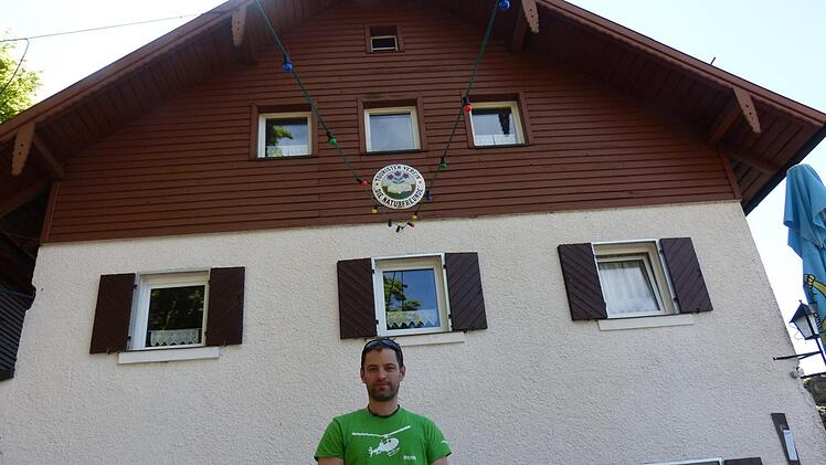 Christian Donner ist der neue Besitzer des Naturfreundehauses Veilbronn. Foto: Carmen Schwind