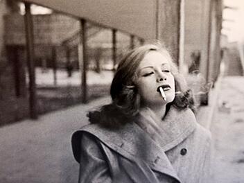 Fotoaufnahmen mit der jungen Schauspielerin 1947 in Berlin-Wannsee: Damals stand Hildegard Knef vor ihrer Abreise nach Hollywood.