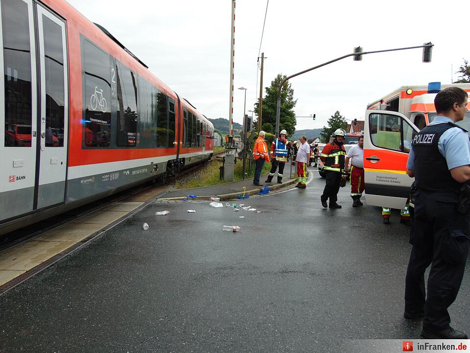Tödlicher Zugunfall bei Forchheim
