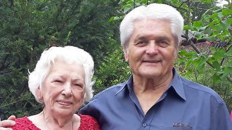 Das Jubelpaar Petronella und Anton Vojta  Foto: Thomas Weichert