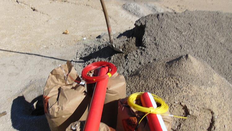 Die Schlagpatrone und die Zeitzünder Foto: Petra Malbrich