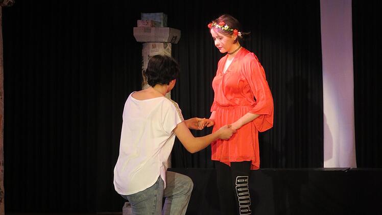 Perseus wirbt um Andromeda