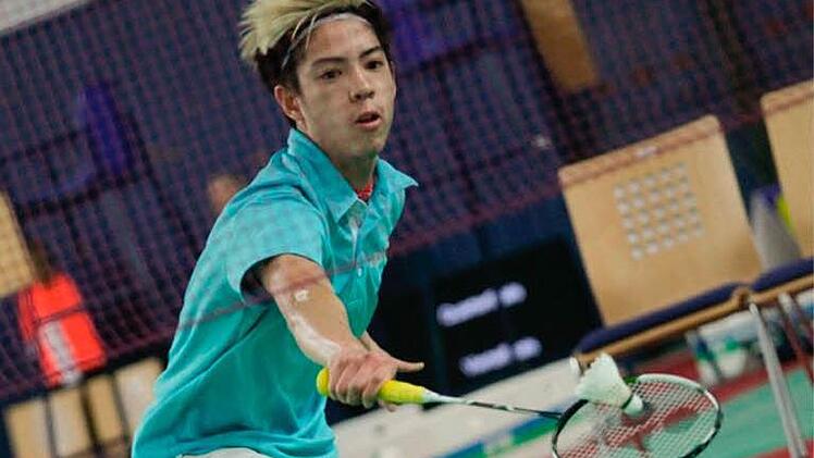 Hoher Besuch beim SC: Der deutscher Vizemeister im Herreneinzel, Samuel Hsiao, liegt aktuell auf Platz 13 der U19-Weltrangliste. Foto: privat