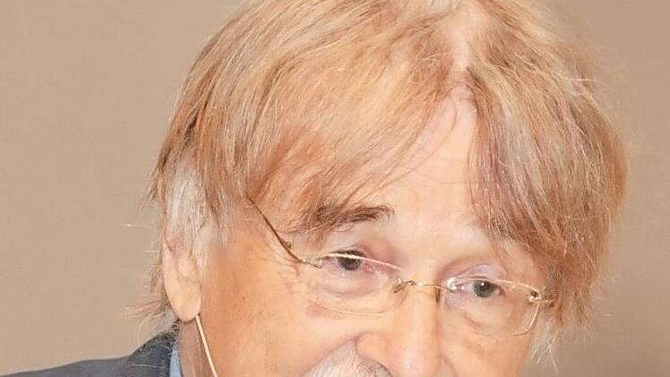 Gunnar Heinsohn am Donnerstag in Bamberg  Foto: Matthias Hoch