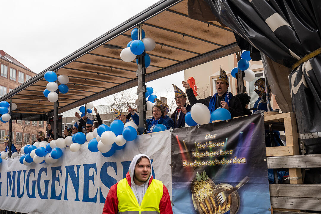 Der traditionelle Umzug zog ca. 70.000 Faschingsfreunde an.
