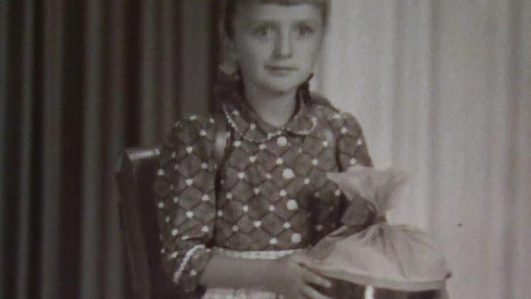 Einschulung Irmgard 1958. Foto: privat