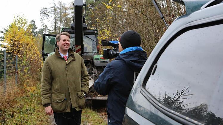 Hubertus Erbprinz von Sachsen-Coburg und Gotha im Interview. Foto: Barbara Herbst