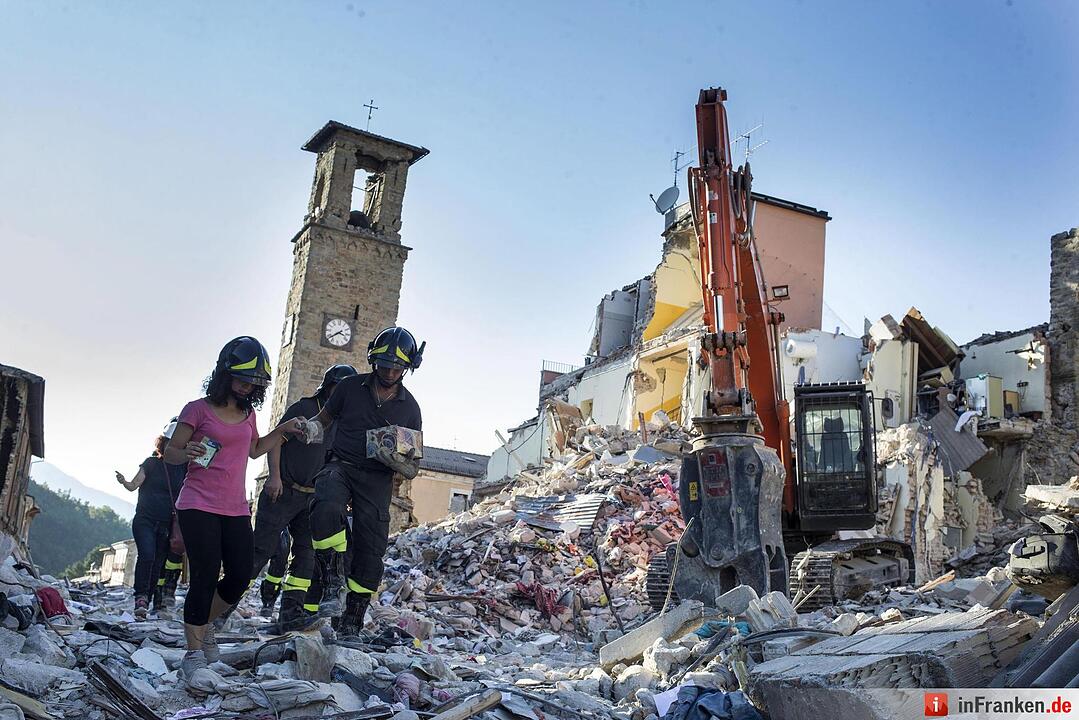 Schweres Erdbeben in Italien