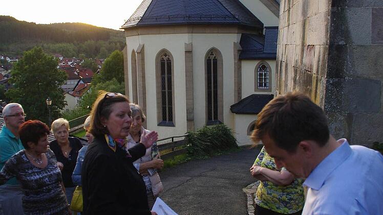 Ortstermin zur Stadtsanierung in Wallenfels. Foto: Marco Meißner