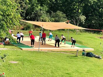 Die neue B&uuml;hne wurde w&auml;hrend des Lockdowns gebaut.  Foto: Elmar Gerner