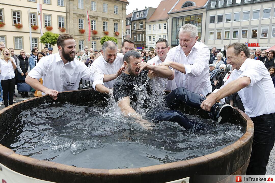 Gautschfeier 2015 der Mediengruppe Oberfranken in Bamberg