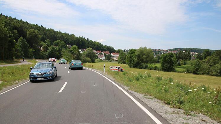 Eindrücke von der Unfallstelle. Foto: Ralf Ruppert