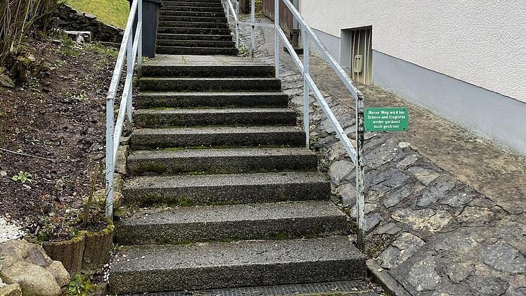 Bad Kissingen: Stadt saniert Treppen in Winkels - wegen Schäden