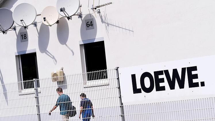 Die leerstehenden Räume von Loewe und das dazugehörende Areal als Industriepark, bei dem Forschung, Entwicklung und Produktion eng miteinander verzahnt sind? Jürgen Baumgärtner kann sich das durchaus vorstellen. Archiv/David-Wolfgang Ebener/dpa