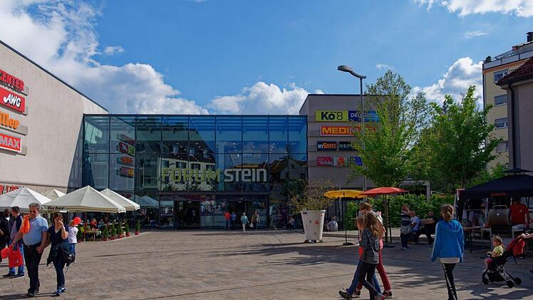 Mit einem veränderten Shopping-Konzept will sich das "Forum Stein" für die Zukunft rüsten. Foto: Forum Stein