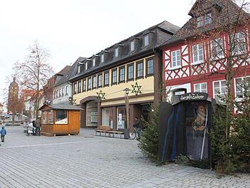 Das Haus Marktplatz 10 (Bildmitte) ist eines der größten Projekte der Stadt und eines, das definitiv im kommenden Jahr angepackt werden soll. Popp