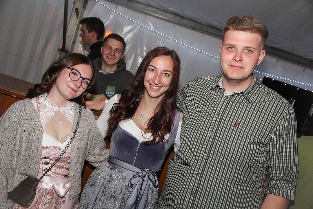 Die Partyband "highline" sorgte f&uuml;r gute Stimmung.