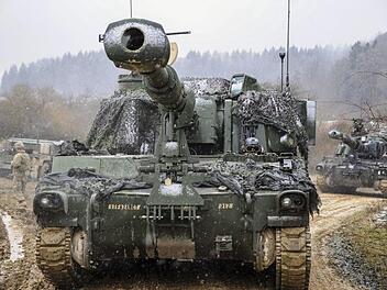 Die amerikanische Armee bildet in Grafenwöhr ukrainische Soldaten aus