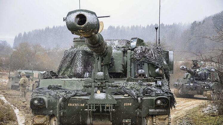Die amerikanische Armee bildet in Grafenwöhr ukrainische Soldaten aus