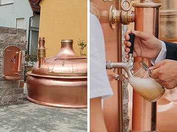 Bier statt Wasser: Besonderer Dorfbrunnen in Krautheim lockt am Samstag