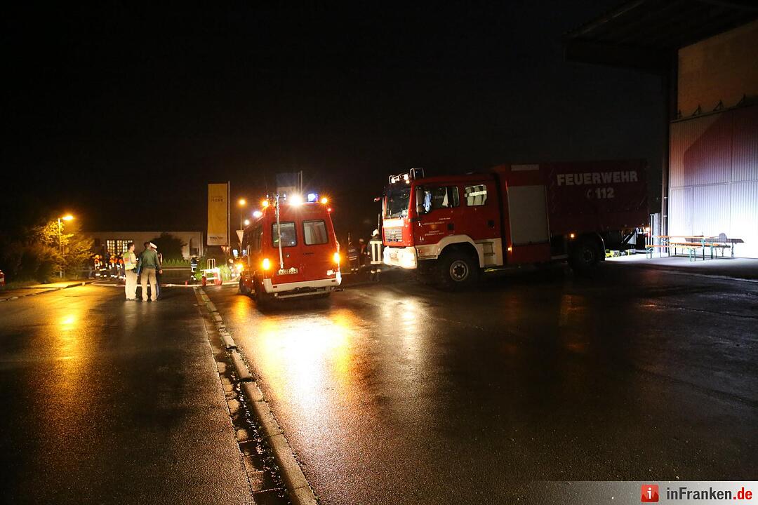 Brand in Baustoffhandel in Steinach