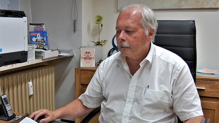 "Die momentane Belastung ist grenzwertig", klagt HNO-Facharzt Michael Kersebaum. Sigismund von Dobschütz