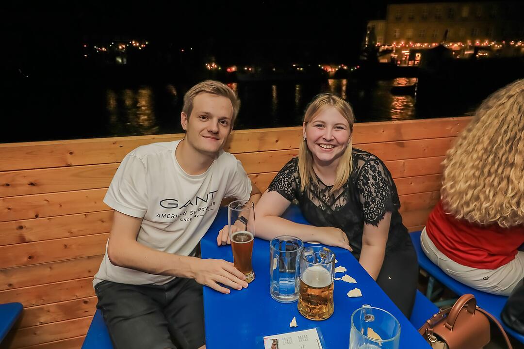 Endlich wieder Partystimmung im Sandgebiet