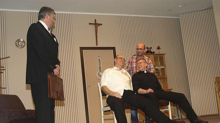 Aufführung der Laienspielgruppe des TSV Oerlenbach 2015. Foto: Stefan Geiger