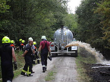 Waldbrand bei Windelbach