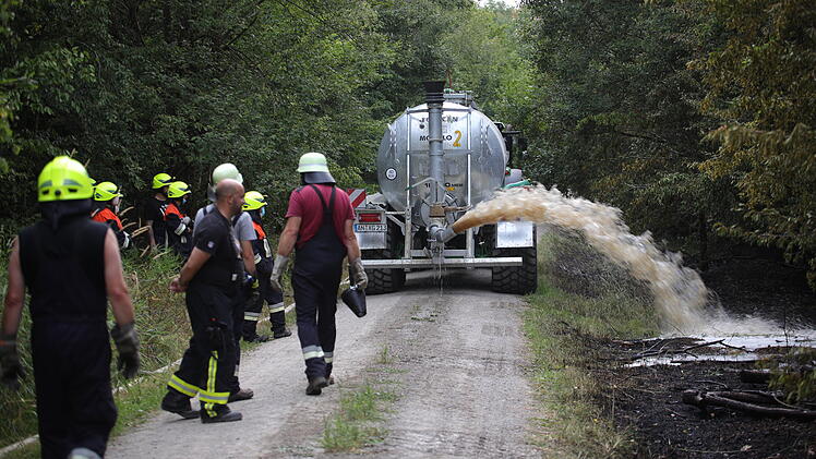 Waldbrand bei Windelbach