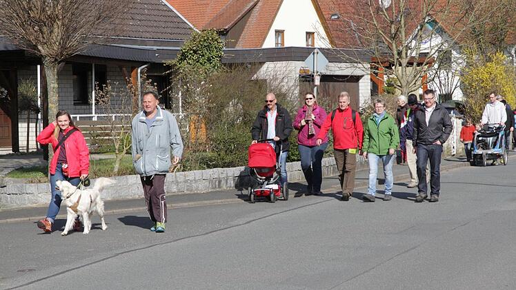 Wandere auf der Strecke bei Eggolsheim Foto: Mathias Erlwein