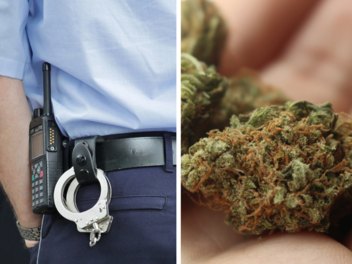 Frau will Polizisten in Nürnberg Marihuana verkaufen Bei Öffnen der Wohnung strömte den Beamten deutlicher Marihuanageruch entgegen, woraufhin die Wohnung durchsucht wurde und geringe Mengen Marihuana festgestellt wurden.