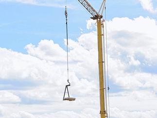 Hausbau Baustelle Rohbau