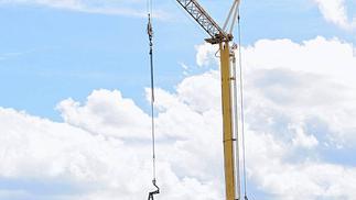 Hausbau Baustelle Rohbau