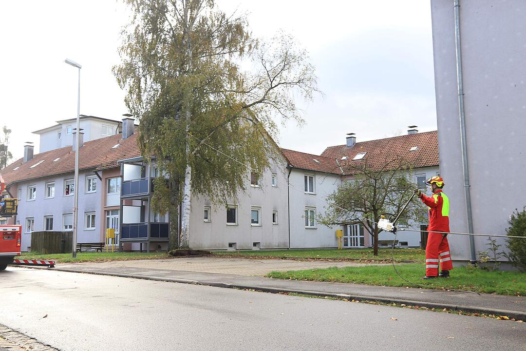 Sturmschäden überall in Franken