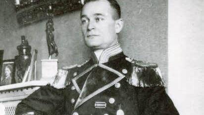 Der Marinestabsarzt Dr. Georg Ritter von Boxberger  Fotos: Gerhard Wulz