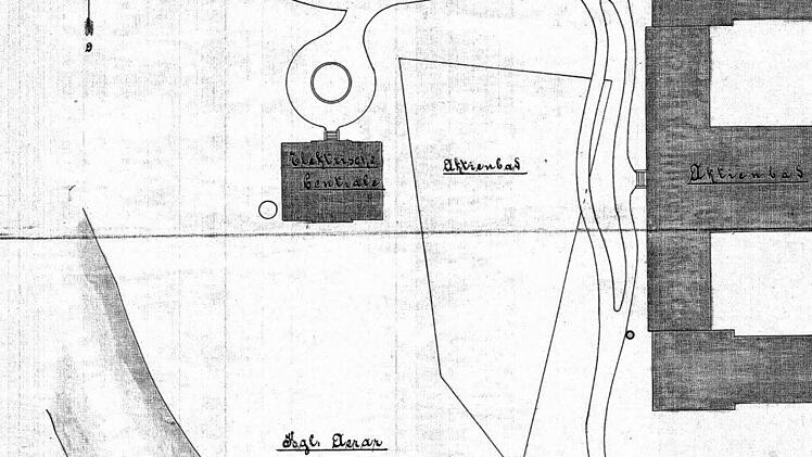 Historische Pläne. Quelle: Staatliches Bauamt