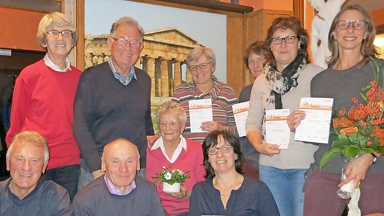 Das Goldene Sportabzeichen wurde beim TSV Staffelstein in feierlichem Rahmen übergeben. Foto: privat