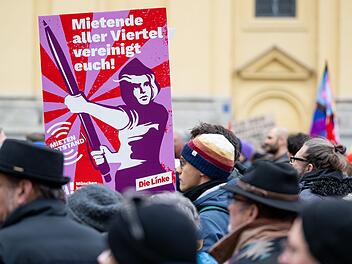 Mietendemo in M&uuml;nchen