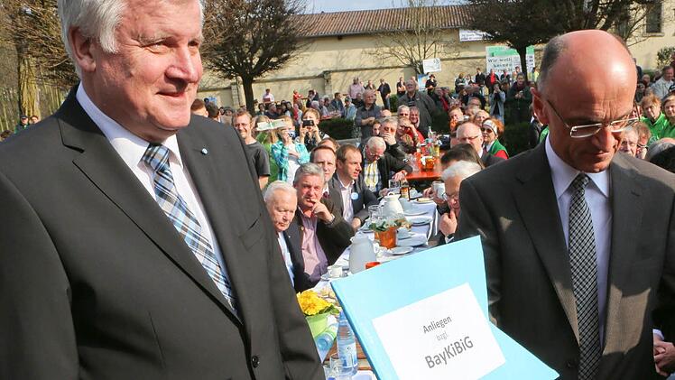 Horst Seehofer und Wilhelm Schneider