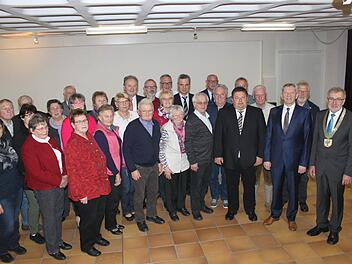 Die Geehrten der Gemeinde Heiligenstadt Foto: Carmen Schwind
