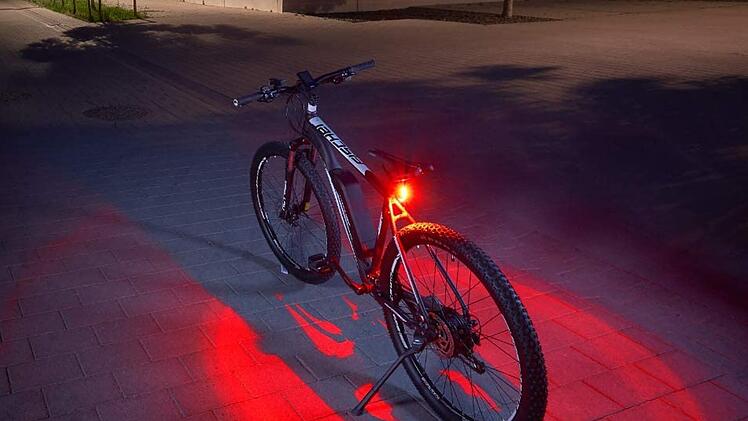 360-Grad-Fahrrad-Rücklicht