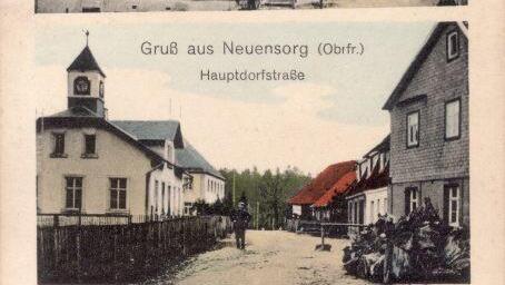 So präsentiere sich Neuensorg im Jahr 1915.